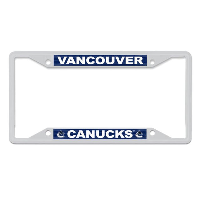 Vancouver Canucks Lic Plt Frame S/S