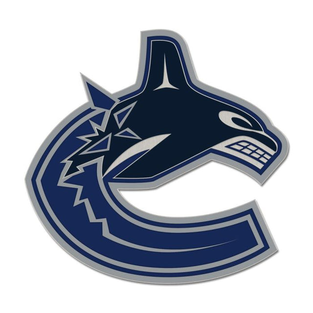 Vancouver Canucks PRIMARY Collector Enamel Pin Jewelry Card