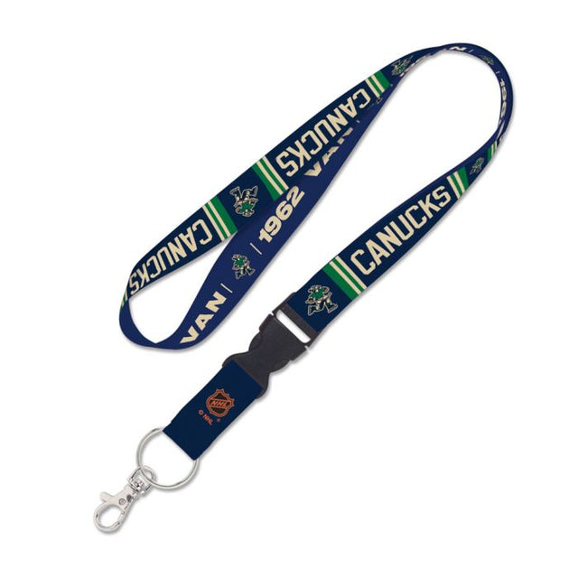 Cordón de edición especial de Vancouver Canucks con hebilla desmontable de 1"