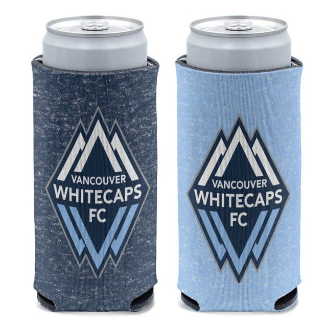 Enfriador de latas delgado de 12 oz de Vancouver Whitecaps FC