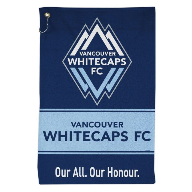 Toalla deportiva de 16 x 25 del Vancouver Whitecaps FC