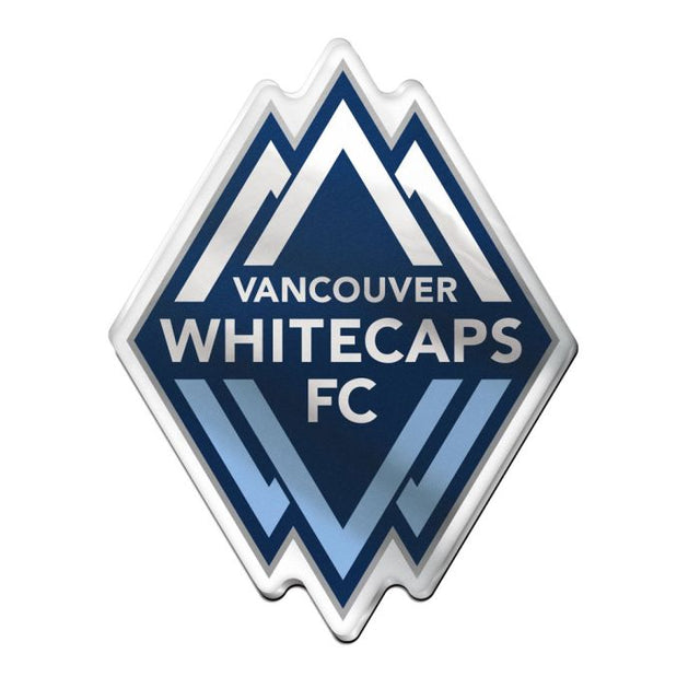 Emblema acrílico para automóvil del Vancouver Whitecaps FC