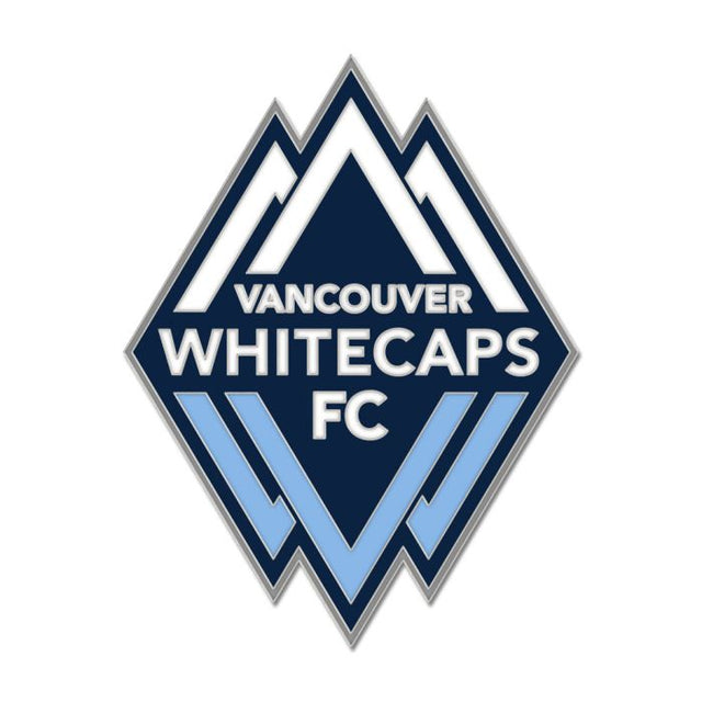 Tarjeta de joyería con pin esmaltado de colección de Vancouver Whitecaps FC