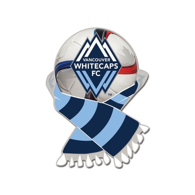 Tarjeta de joyería con pin de colección de Vancouver Whitecaps FC