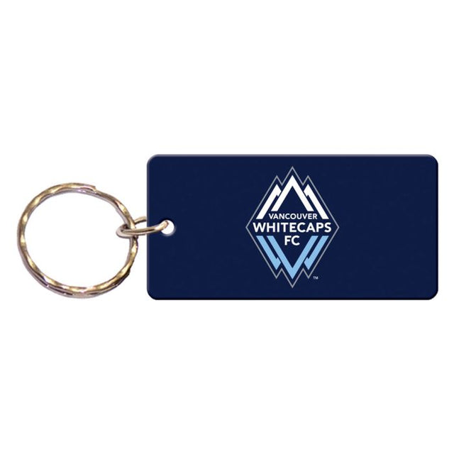 Llavero rectangular de Vancouver Whitecaps FC