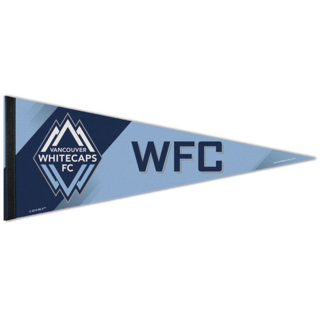 Banderín premium de Vancouver Whitecaps FC de 12" x 30"