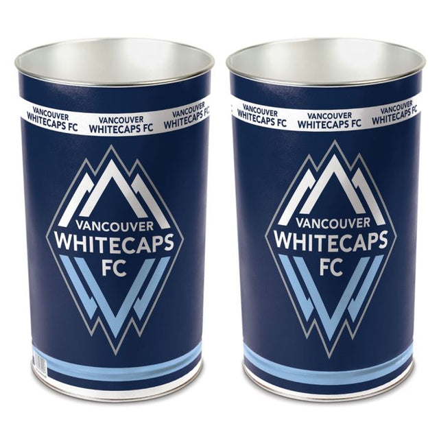 Papelera cónica de Vancouver Whitecaps FC de 15" de alto