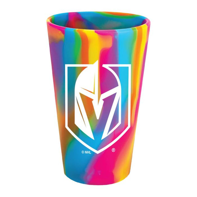 Vaso de pinta de silicona de 16 oz de Vegas Golden Knights