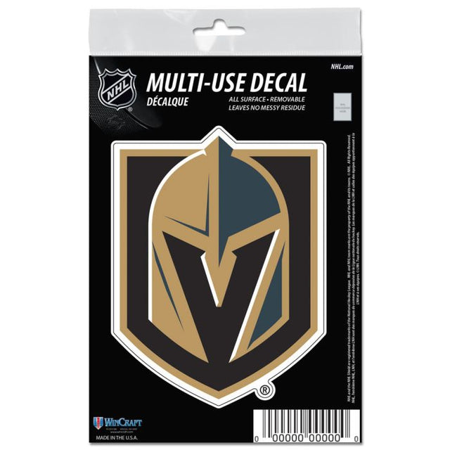 Calcomanías para todas las superficies de Vegas Golden Knights de 3" x 5"