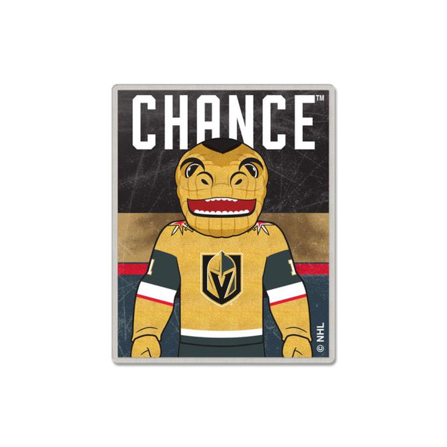 Tarjeta de joyería con pin de colección de Vegas Golden Knights