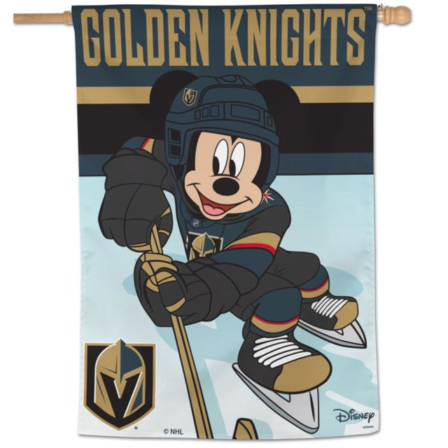 Vegas Golden Knights / Disney Vertical Flag 28" x 40"