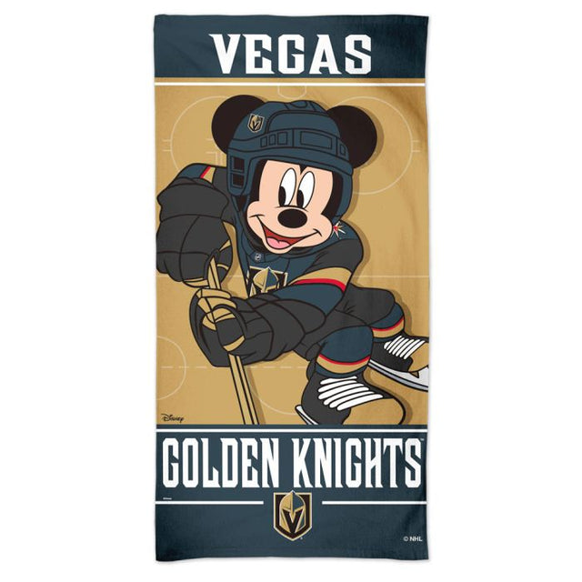 Vegas Golden Knights / Disney disney Spectra Beach Towel 30" x 60"