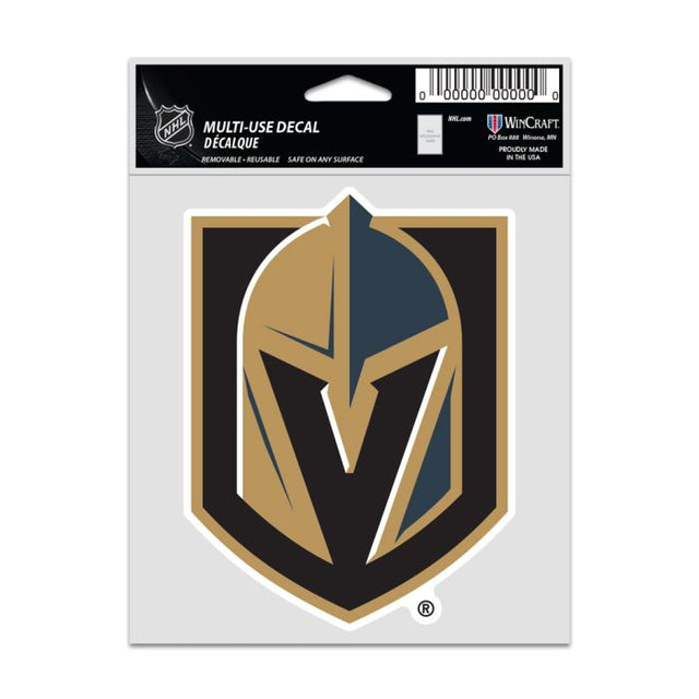 Calcomanías para fanáticos de los Vegas Golden Knights de 3,75" x 5"