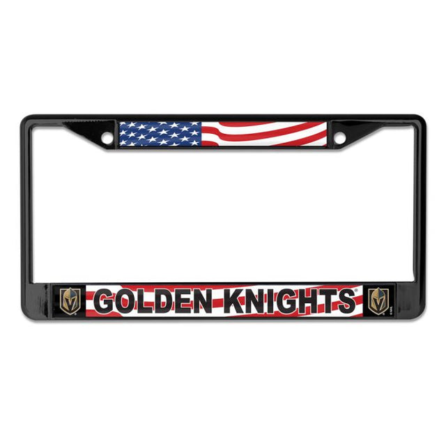 Vegas Golden Knights Lic Plt Frame S/L Printed