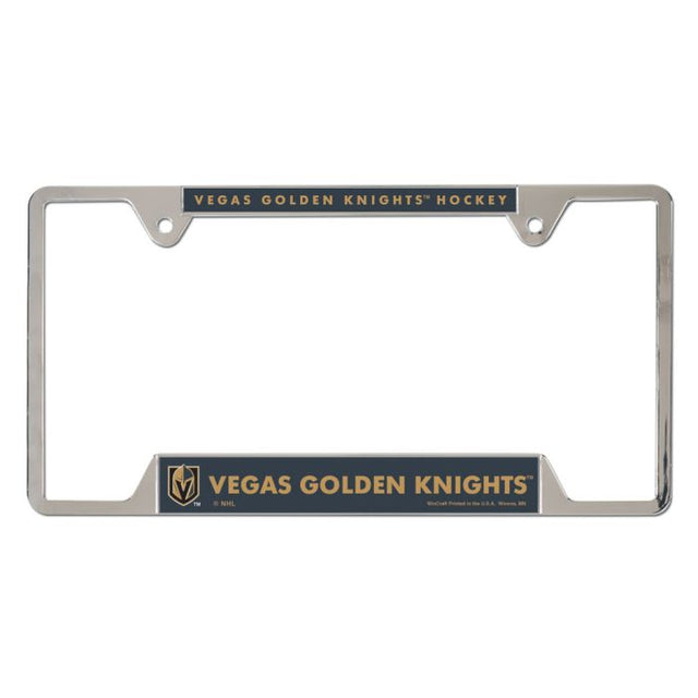 Vegas Golden Knights Metal License Plate Frame