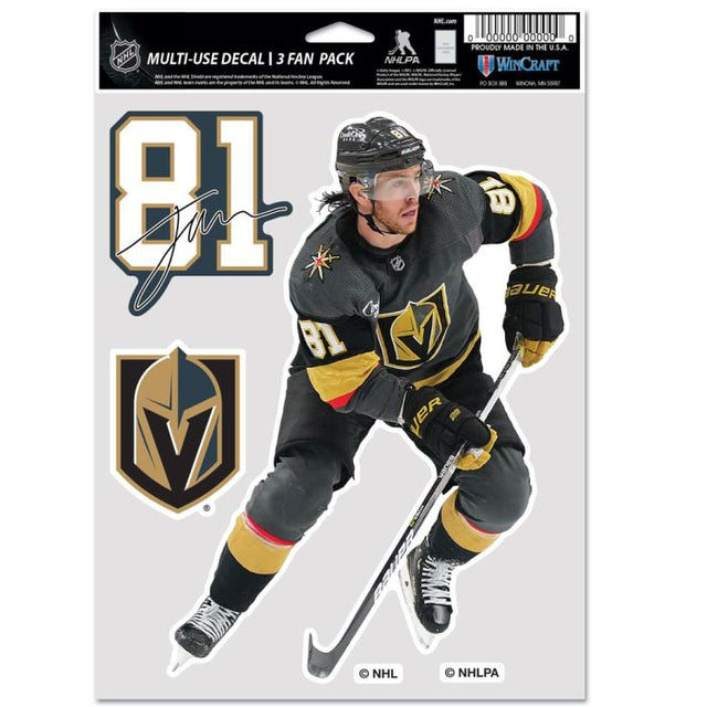 Vegas Golden Knights Multi Use 3 Fan Pack Jonathan Marchessault