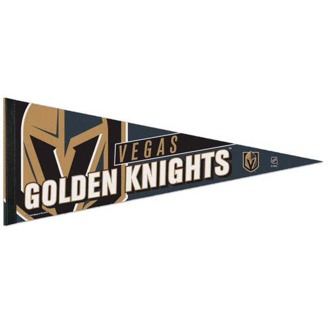 Banderín premium de Vegas Golden Knights de 12" x 30"