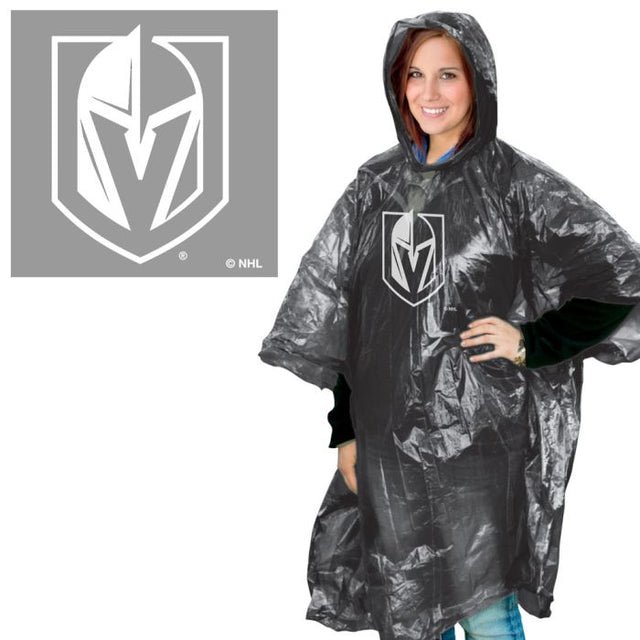 Poncho de lluvia de los Vegas Golden Knights