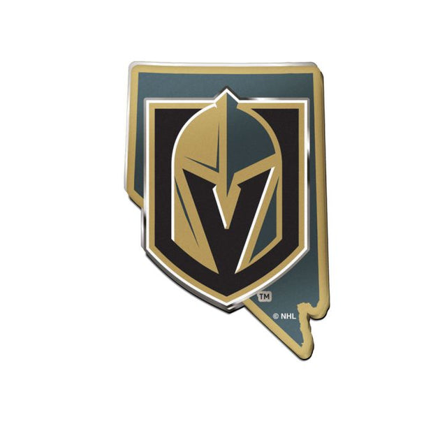 Emblema acrílico para automóvil de Vegas Golden Knights STATE