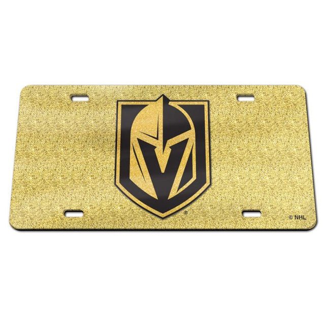 Vegas Golden Knights Specialty Acrylic License Plate