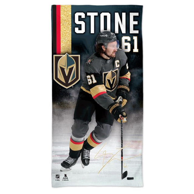 Vegas Golden Knights Spectra Beach Towel 30" x 60" Mark Stone