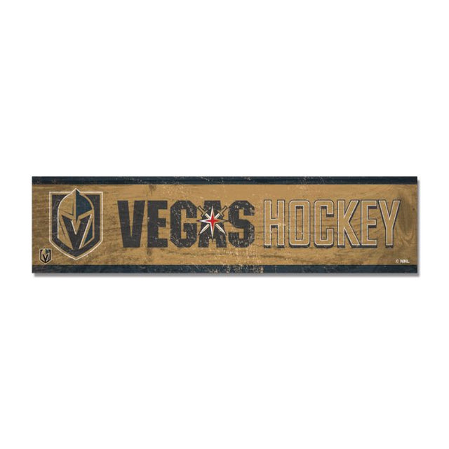 Vegas Golden Knights Wooden Magnet 1.5" X 6"