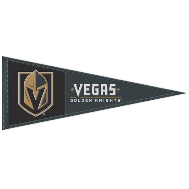 Banderín de lana de los Vegas Golden Knights de 13" x 32"