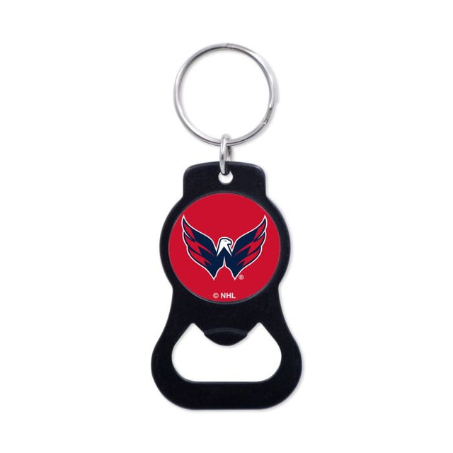 Washington Capitals Black Bottle Opener Key Ring