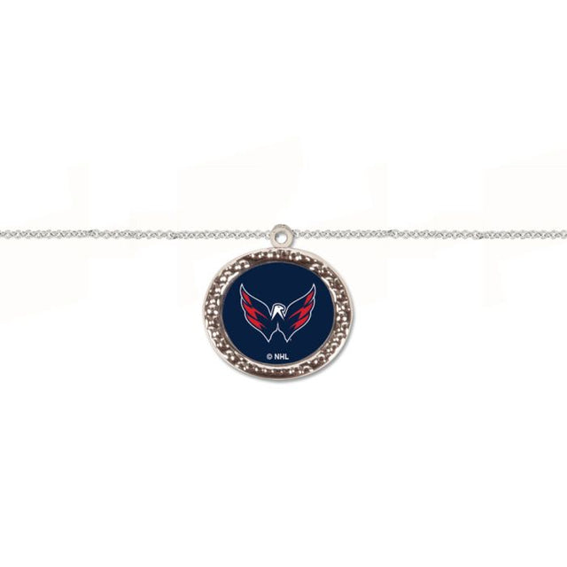 Washington Capitals Bracelet w/Charm Jewelry Carded