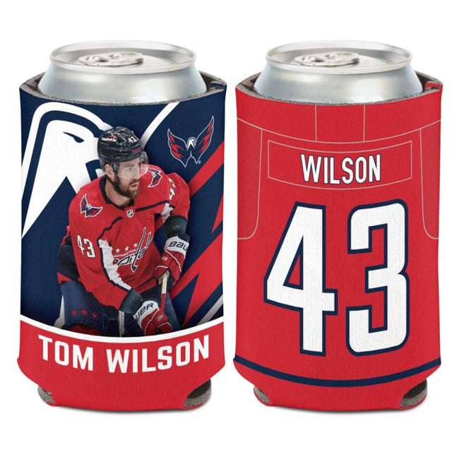 Enfriador de latas de 12 onzas de Washington Capitals de Tom Wilson