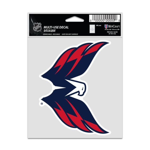 Washington Capitals Fan Decals 3.75" x 5"