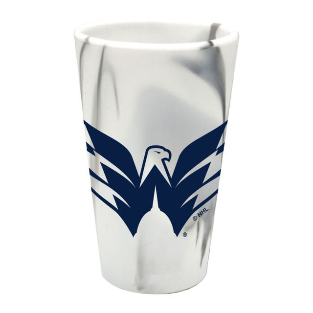 Vaso de pinta de silicona de 16 oz con diseño de Washington Capitals Fashion