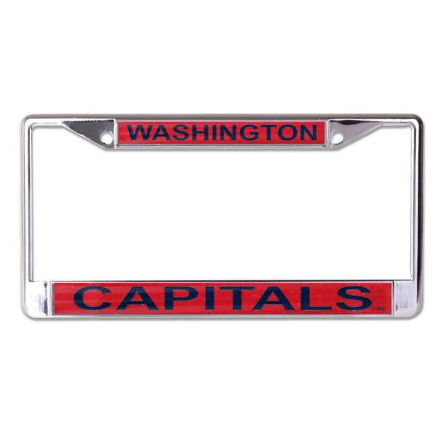 Washington Capitals GLITTER Lic Plt Frame S/L Printed