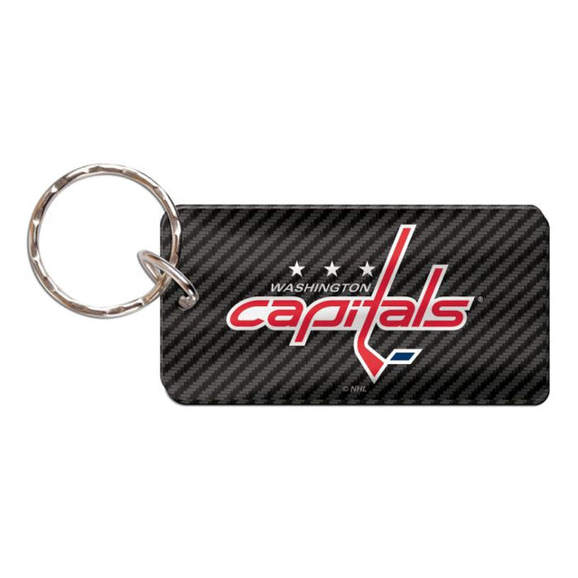 Llavero rectangular de Washington Capitals