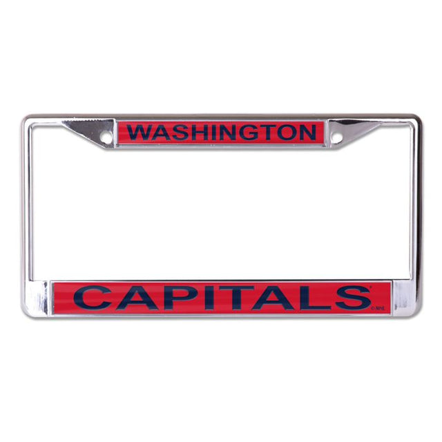 Marco con licencia de Washington Capitals impreso en talla pequeña y grande