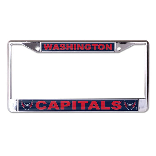 Marco con licencia de Washington Capitals impreso en talla pequeña y grande