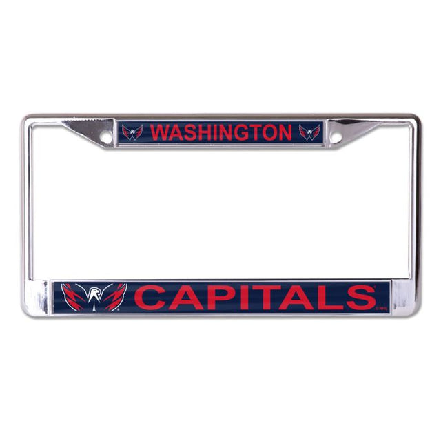 Washington Capitals MEGA Lic Plt Frame S/L Printed