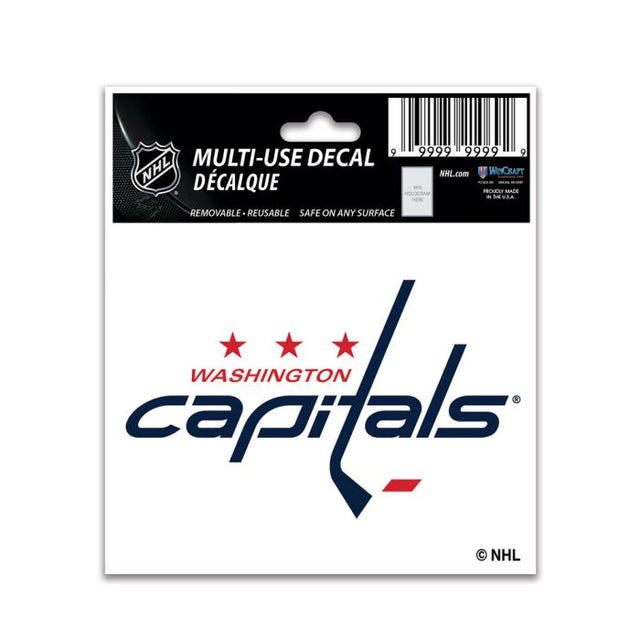 Washington Capitals Multi-Use Decal 3" x 4"