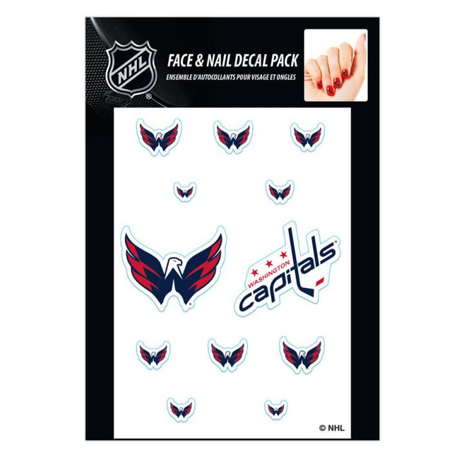 Washington Capitals Nail Cals