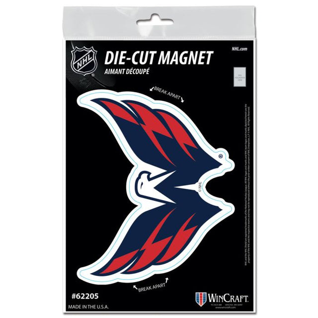 Imanes para exteriores de Washington Capitals de 3" x 5"