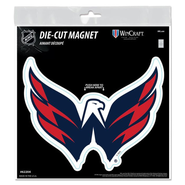 Washington Capitals Outdoor Magnets 6" x 6"