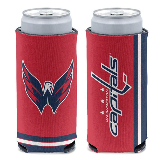 Refrigerador para latas delgado de 12 oz PRIMARY de Washington Capitals