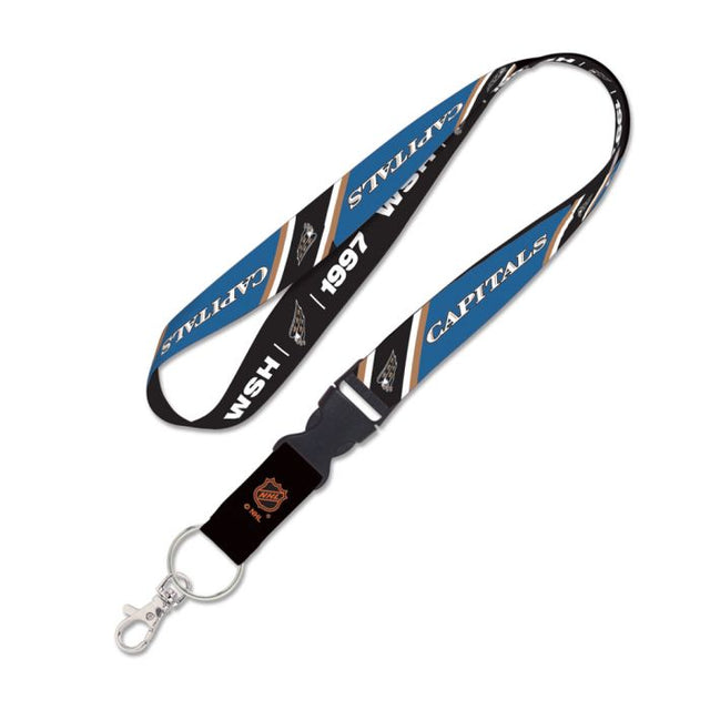 Washington Capitals Special Edition Lanyard w/detachable buckle 1"