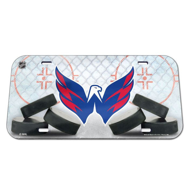 Washington Capitals Specialty Acrylic License Plate