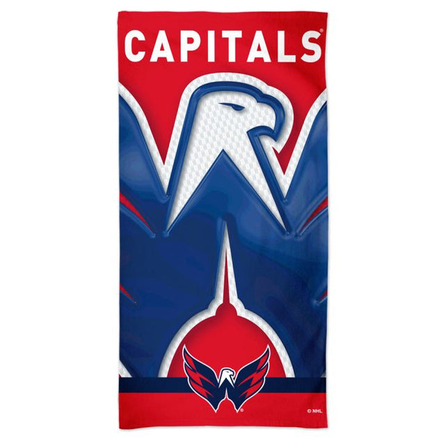 Toalla de playa Spectra de Washington Capitals de 30" x 60"