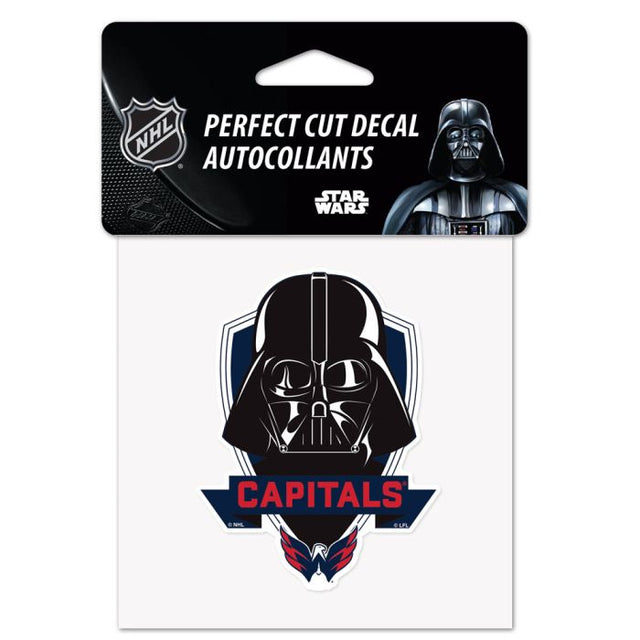 Washington Capitals / Star Wars Star Wars Perfect Cut Color Decal 4" x 4"