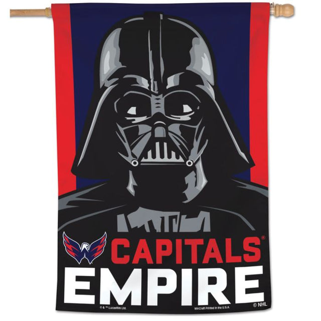 Washington Capitals / Star Wars Bandera vertical de Star Wars 28" x 40"