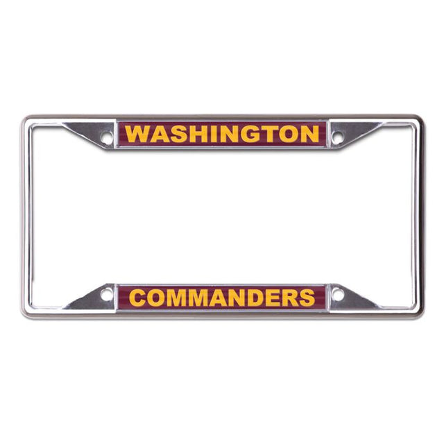 Washington Commanders Lic Plt Frame S/S Printed