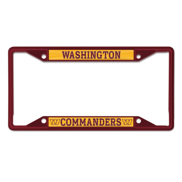 Washington Commanders Lic Plt Frame S/S