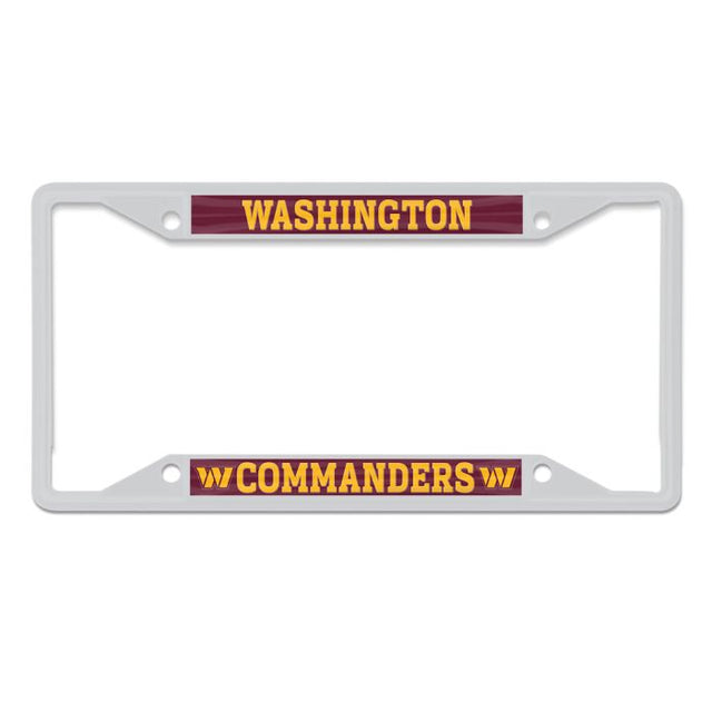 Washington Commanders Lic Plt Frame S/S